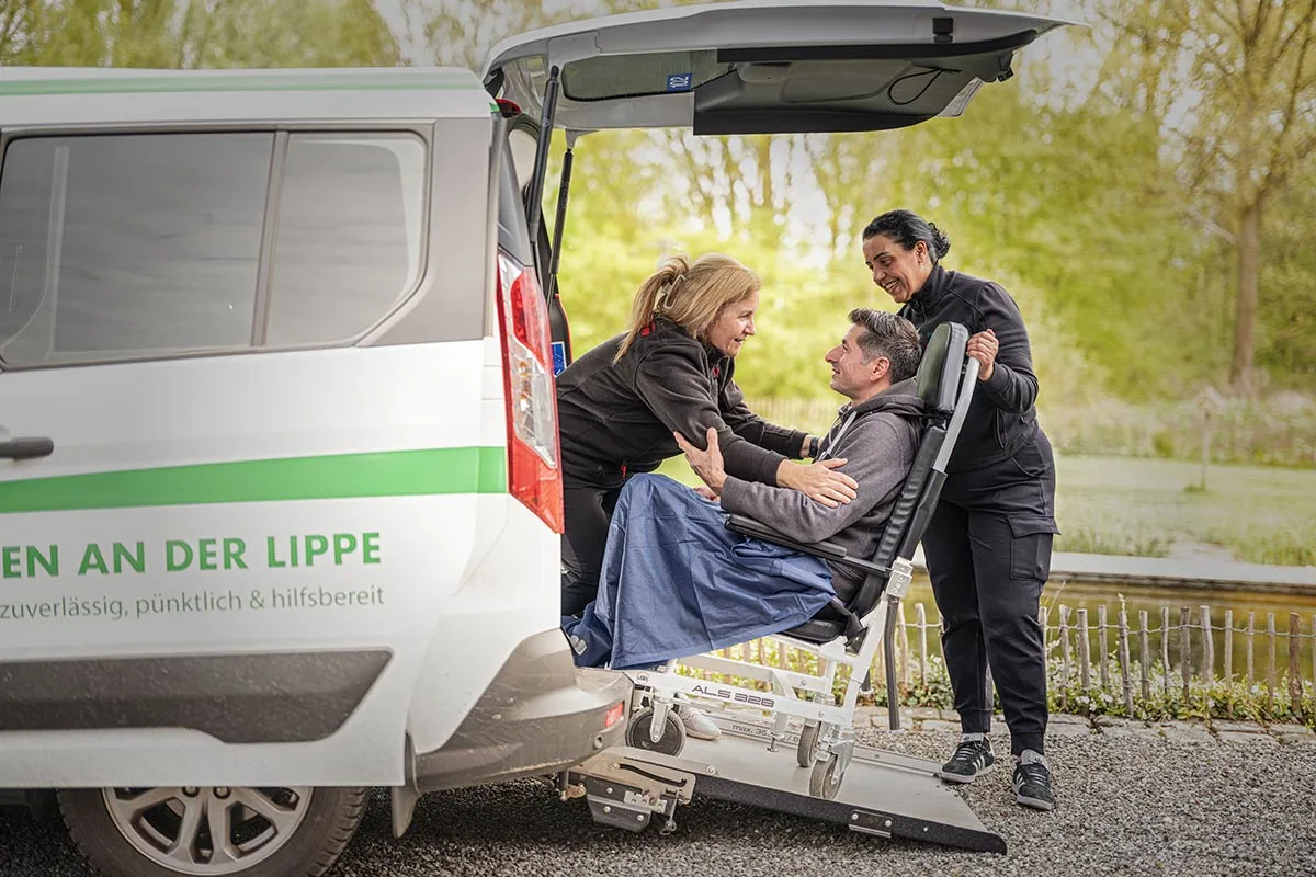 Patientenfahrt in Hamm zur ambulanten Behandlung